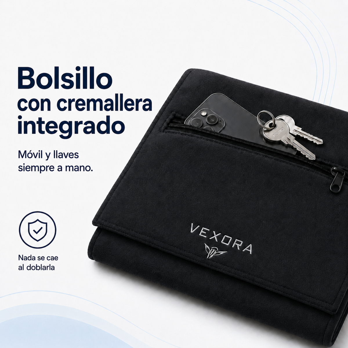Vexora — Toalha esportiva com capuz