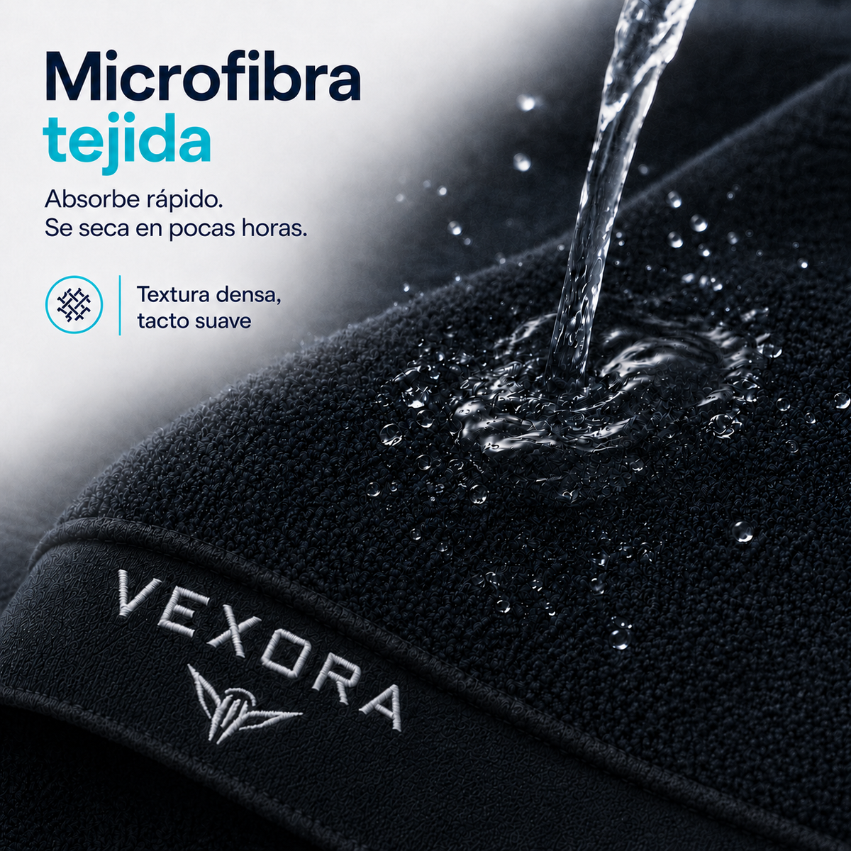 Vexora — Toalha esportiva com capuz