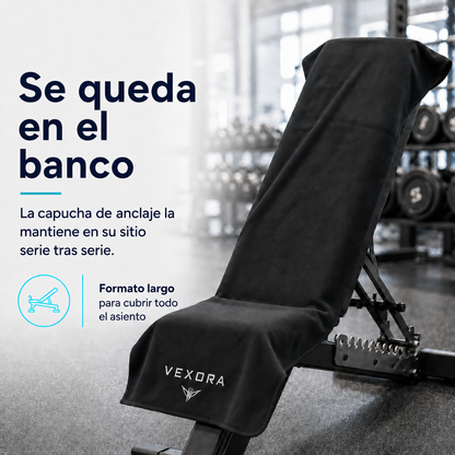 Vexora — Toalha esportiva com capuz